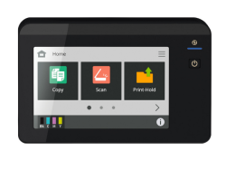 Kopírovací stroj SHARP BP-22C25 - displej