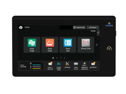 Kopírovací stroj SHARP BP-51C26 - displej