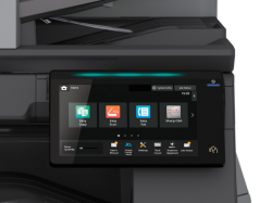 Kopírovací stroj SHARP BP-50M26 - displej