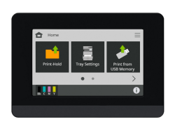 Tiskárna SHARP BP-C131PW - displej