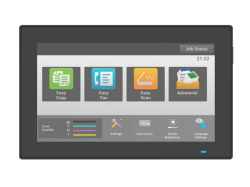 Kopírovací stroj SHARP MX-C428F - displej